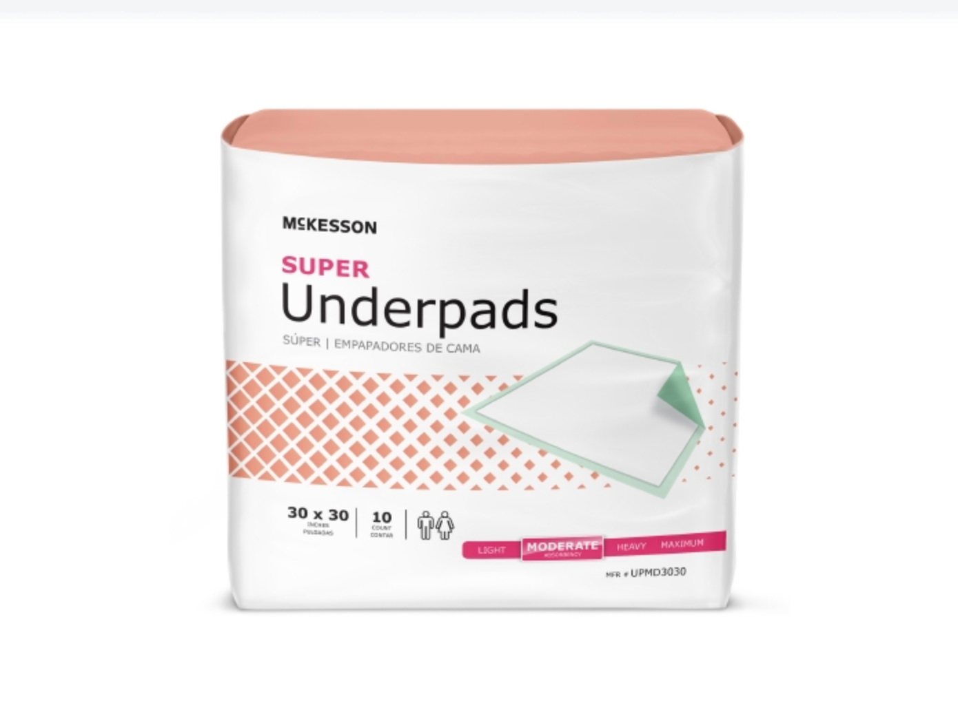 Disposable Products-McKesson Stay Dry Regular Underpads