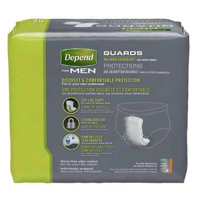 Depend Guards for Men Maximum Absorbency