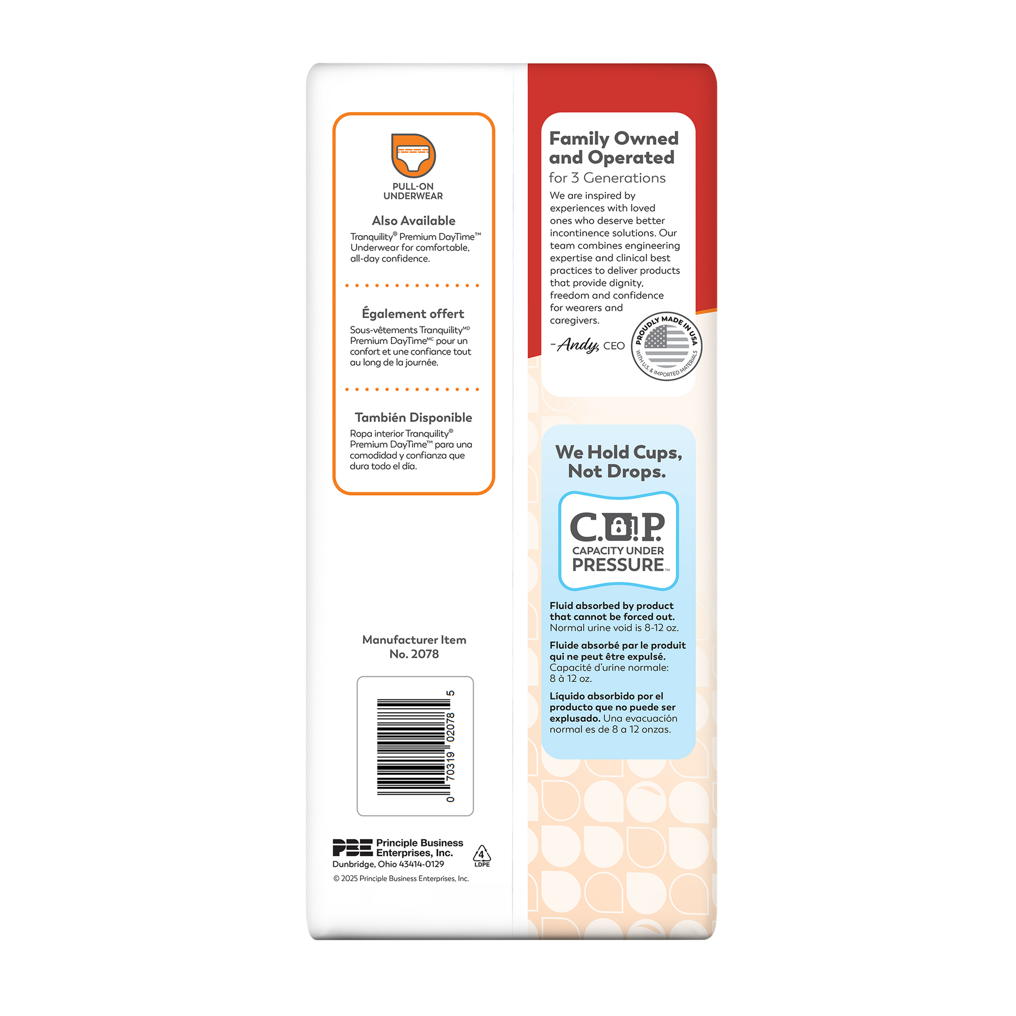 Tranquility Adult Liners