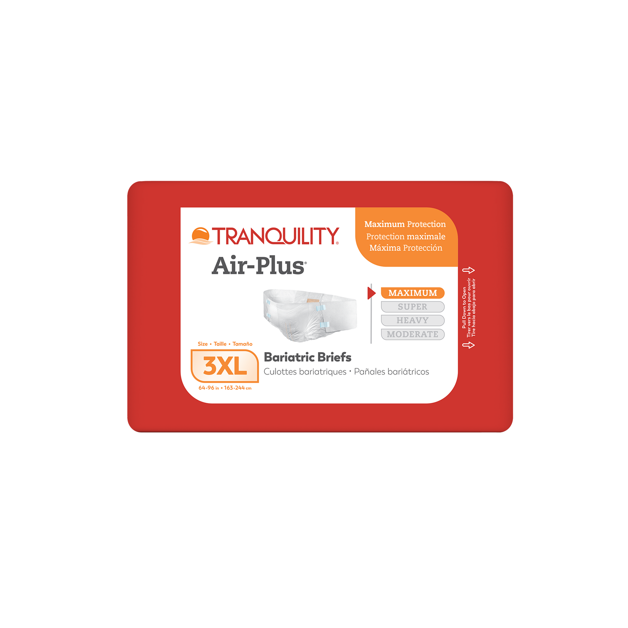 Tranquility XL+ Bariatric Disposable Brief