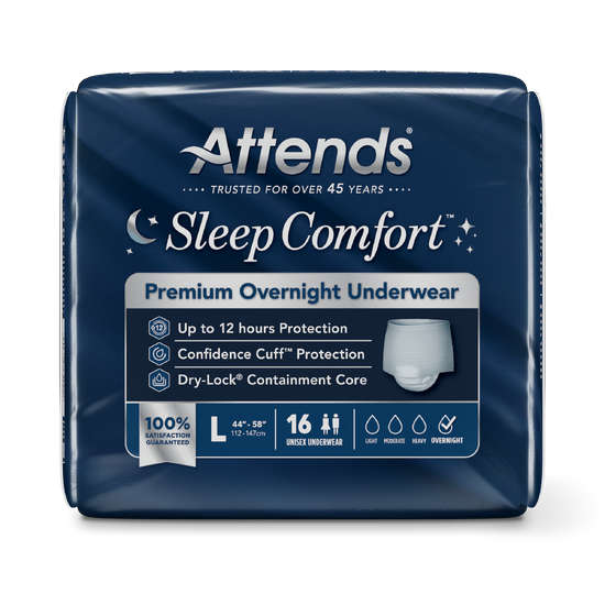 Attends Sleep Comfort Premium Overnight Underwear