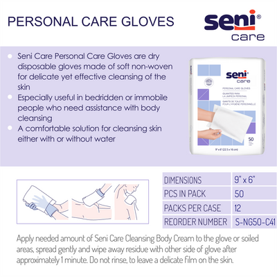 Seni Care Wash Glove