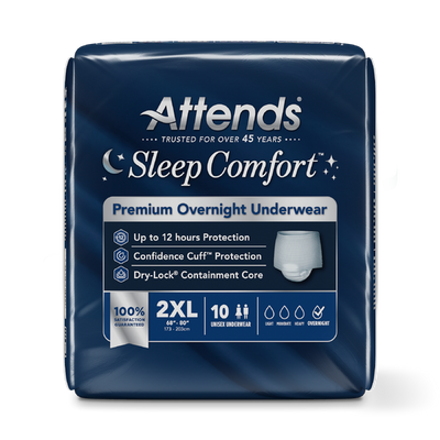 Attends Sleep Comfort Premium Overnight Underwear
