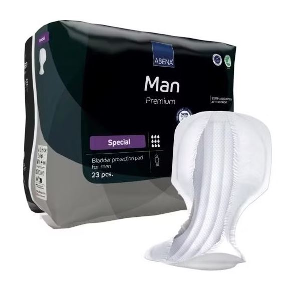 Abena Premium Man Special Bladder Control Pad - Heavy Absorbency