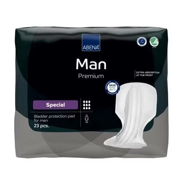 Abena Premium Man Special Bladder Control Pad - Heavy Absorbency