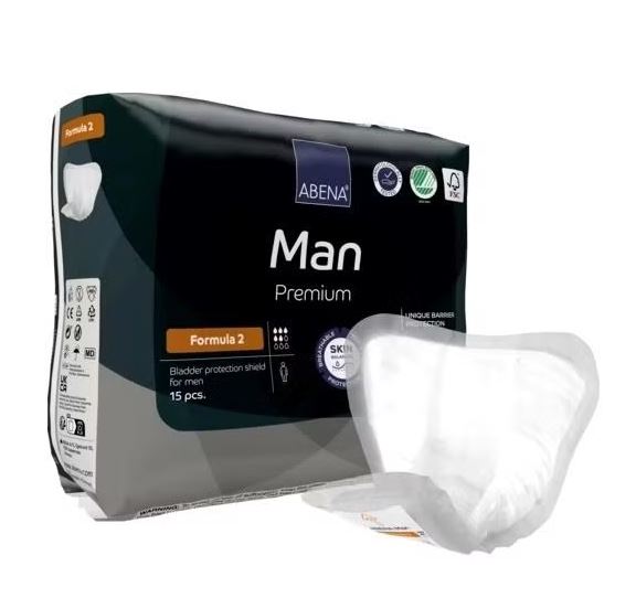 Abena Man Premium Bladder Control Pad - Moderate Absorbency
