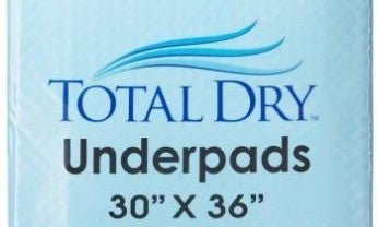 Total Dry Disposable Waterproof Underpads with Adhesive Strips
