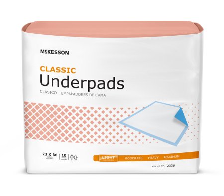 Disposable Products-McKesson Stay Dry Lite Underpads