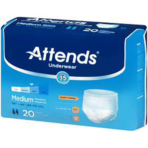 Attends Underwear Packaging