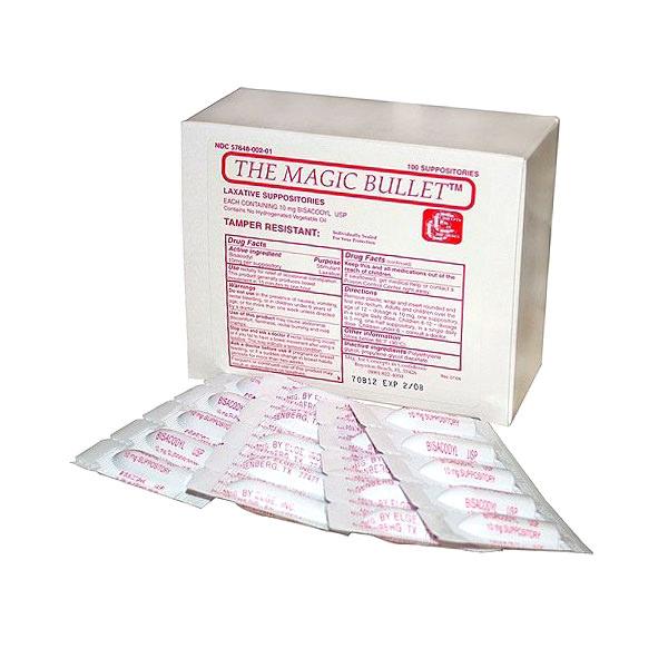 Magic Bullet Suppositories - National Incontinence