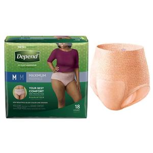 Depend Fit-Flex Maximum Underwear for Women - National Incontinence