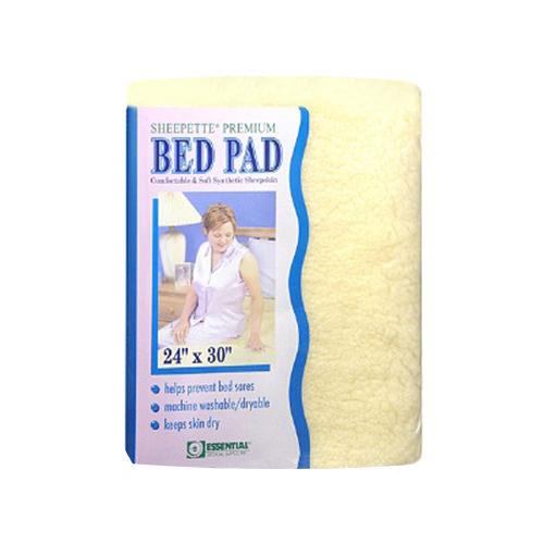 Essential Medical Sheepette Synthetic Sheepskin Bed Pad