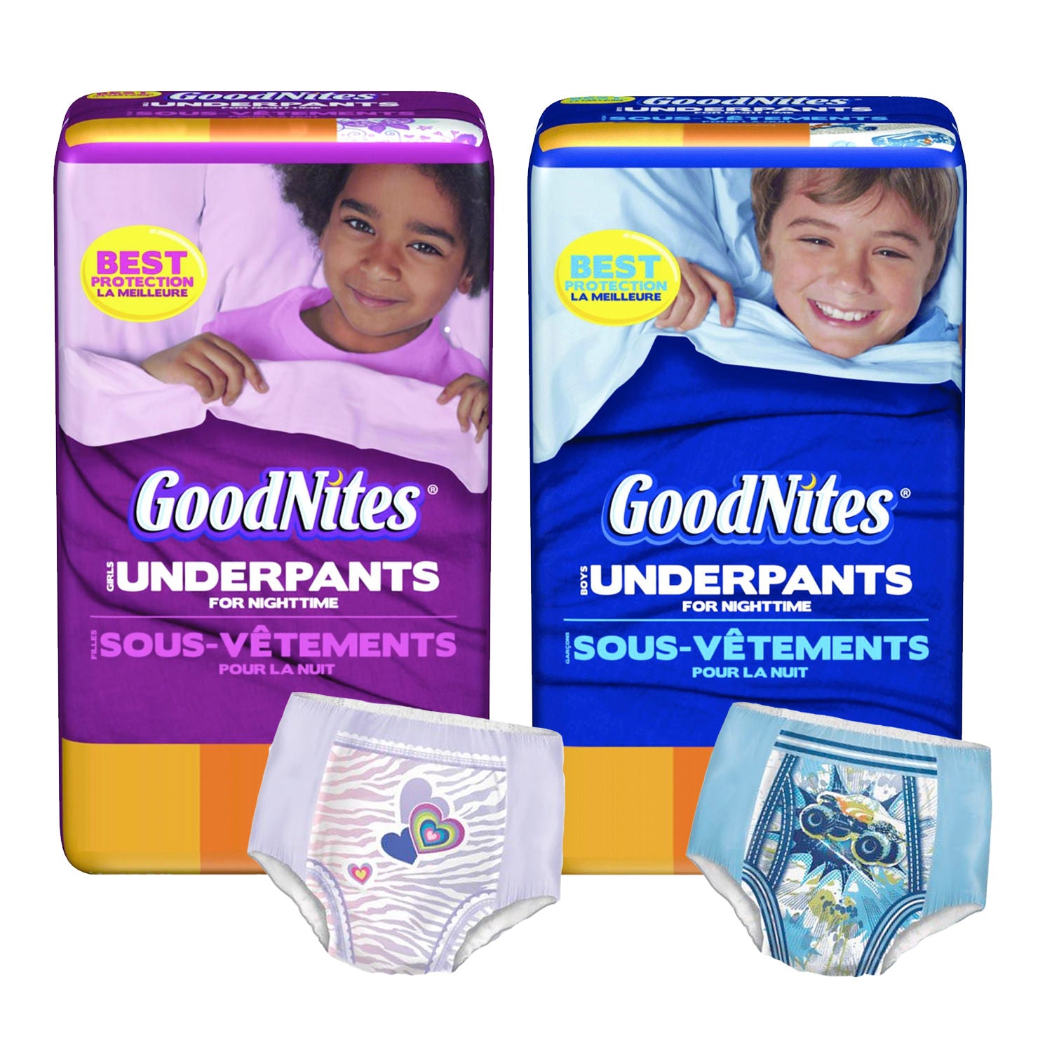 It might be time to switch from diapers to Goodnites®! What other