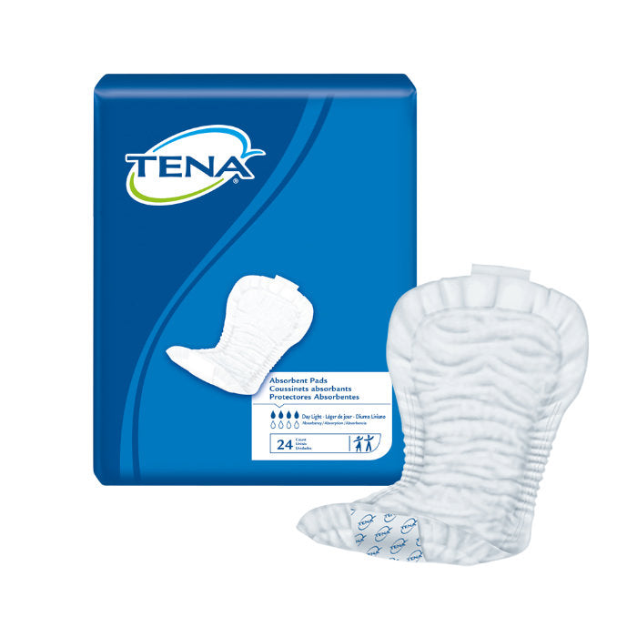 TENA Men Absorbent Guard, Maximum Bladder Control Pad for Adults,  Disposable, Dry-Fast Core, 8 in.