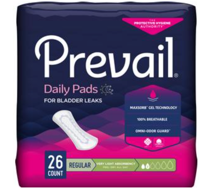 Prevail Bladder Control Pads