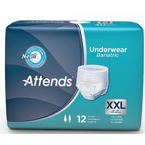 Attends Bariatric Protective Underwear in 2XL and 3XL