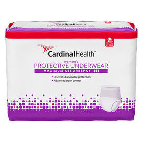 Cardinal Health™ Maximum Absorbency Protective Underwear for Women -  National Incontinence