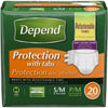 Depend Maximum Protection with Tabs