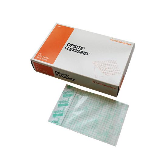 Opsite Flexigrid Transparent Film Dressing, 6" x 8"