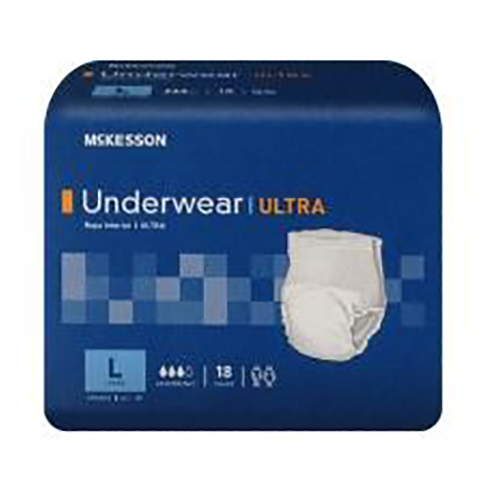 McKesson Ultra Absorbent Adult Briefs, M, L, or XL