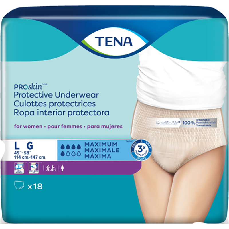 TENA® ProSkin™ Protective Underwear for Women - National Incontinence