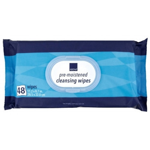 Skin Care-Abena Pre-Moistened Cleansing Wipes